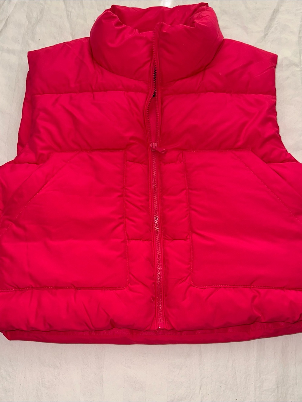 Love Tree Hot Pink Puffy Vest